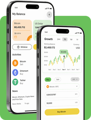 Zhalverduk trading platform with live market data